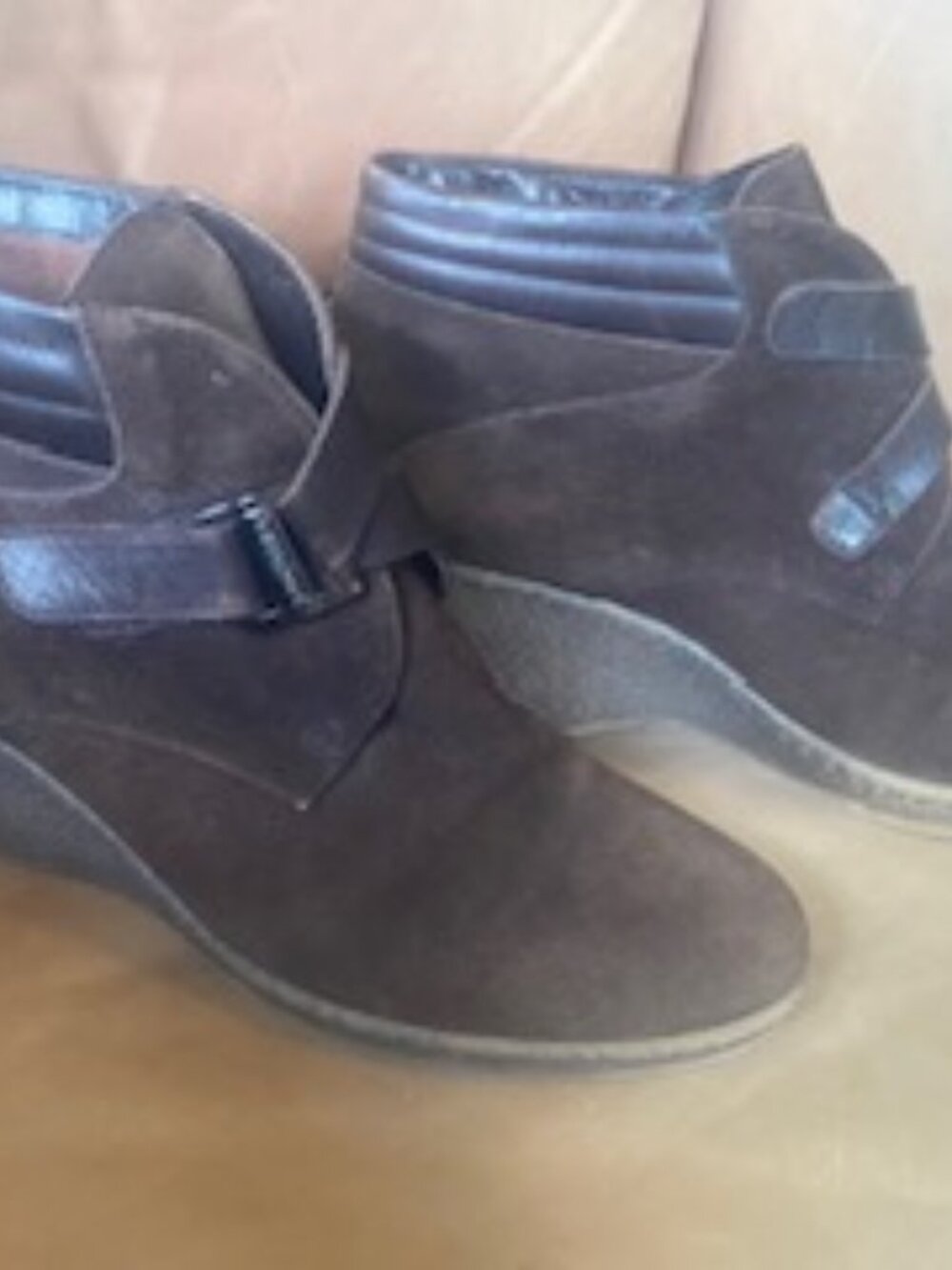Aquatalia Brown Suede Boots